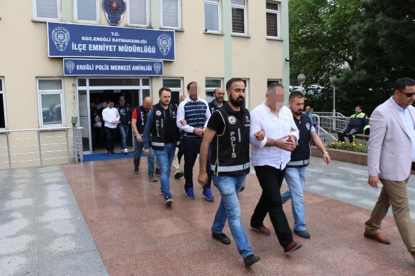 İş adamları ve esnafı haraca bağlayan örgüte operasyon