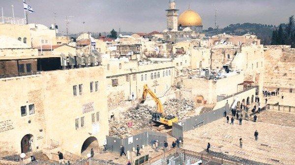 ABD'nin büyükelçisine Mescid-i Aksa'nın olmadığı Kudüs tablosu