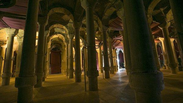 İstanbul'un sarnıçları büyük ilgi görüyor