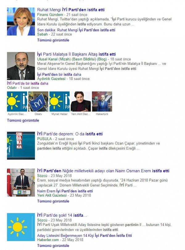 İYİ Parti'de art arda istifalar