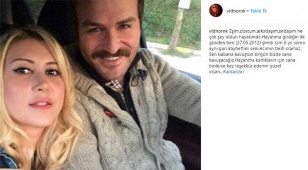 Arda Öziri'nin sevgilisinden duygusal paylaşım