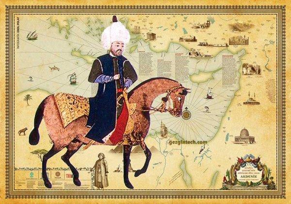 Evliya Çelebi’nin seyahat rotası