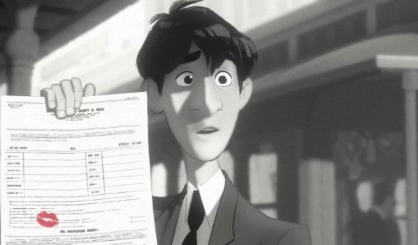 Romantik komedi kısa film: Paperman