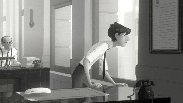 Romantik komedi kısa film: Paperman