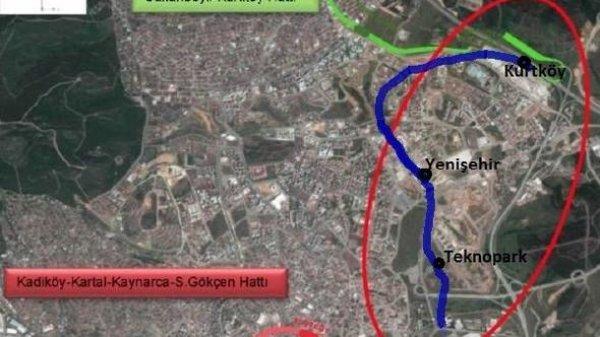 Sabiha Gökçen- Kurtköy Metro Hattı 2020'de açılacak