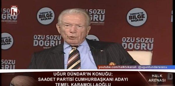 Uğur Dündar'ın programının saatine namaz ayarı