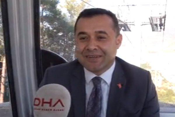 Alanya'da teleferik hattı ilgi gördü