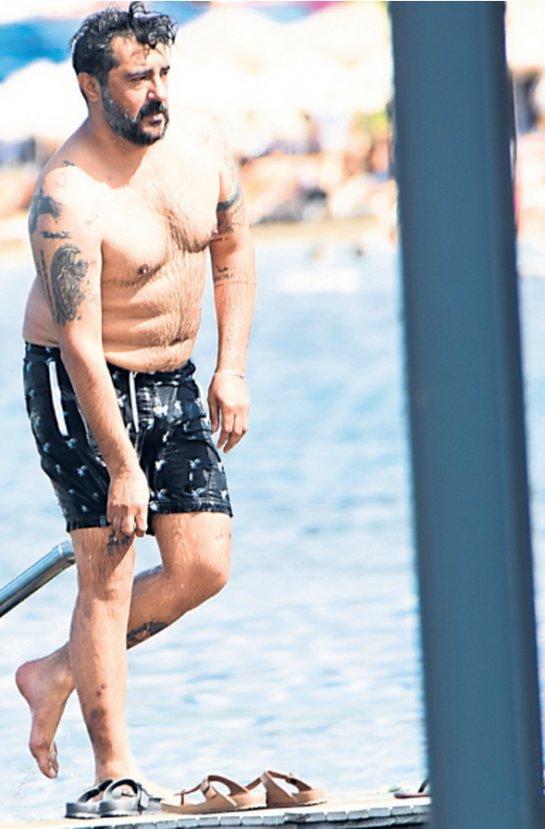 Celil Nalçakan ve Ceren Kahyaoğlu Bodrum'da