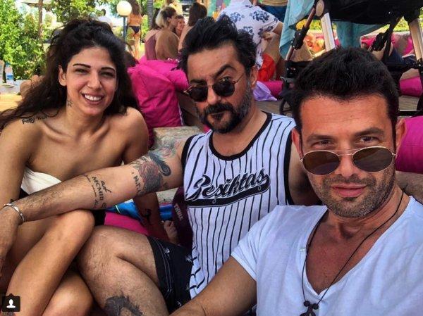 Celil Nalçakan ve Ceren Kahyaoğlu Bodrum'da