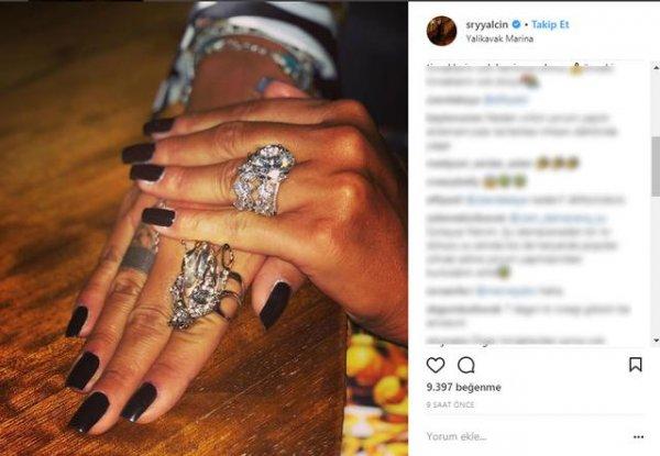 Süreyya Yalçın'dan pırlanta şov