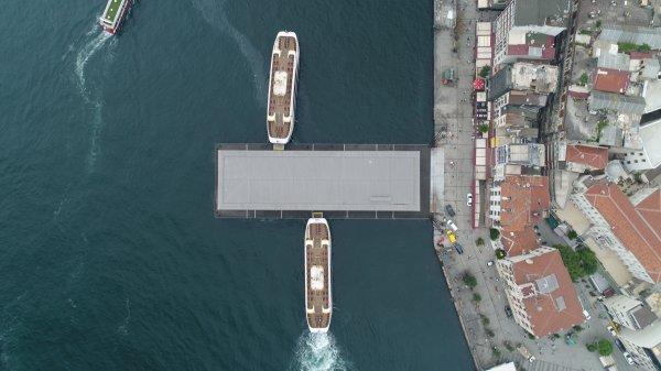 Yeni Karaköy İskelesi'nde seferler başladı