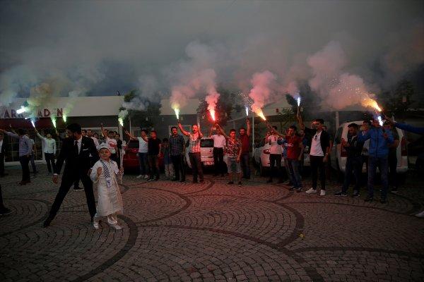 Şehidin oğluna sünnet töreni yapıldı