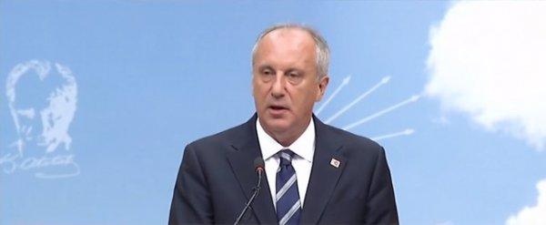 Muharrem İnce seçim sonuçlarını değerlendirdi