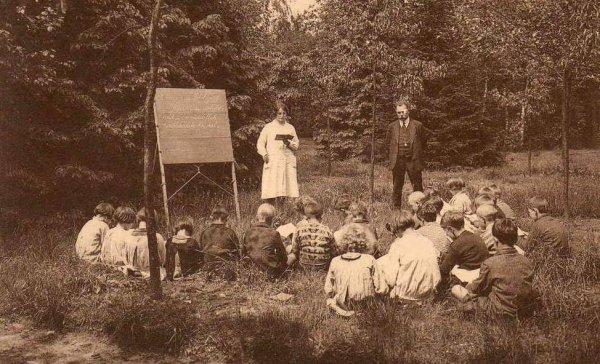 Bir zamanlar eğitim: Açık hava okulları