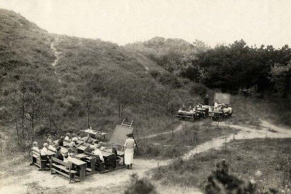 Bir zamanlar eğitim: Açık hava okulları