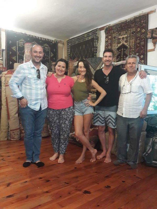 Hollywood yıldızları McDermott ve Maggie Q Bodrum'da