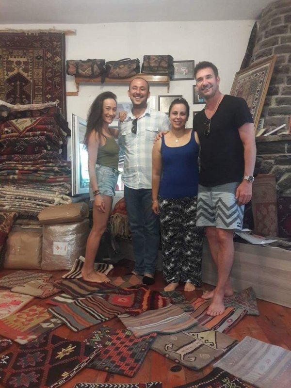 Hollywood yıldızları McDermott ve Maggie Q Bodrum'da