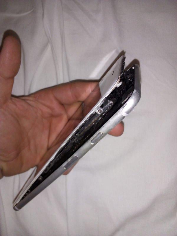 iPhone 6 Plus patladı