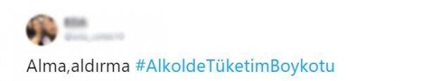 Sosyal medyada alkole boykot kampanyası