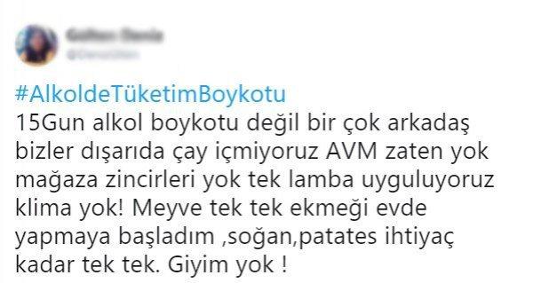 Sosyal medyada alkole boykot kampanyası