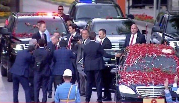 Erdoğan, yemin için Meclis'te