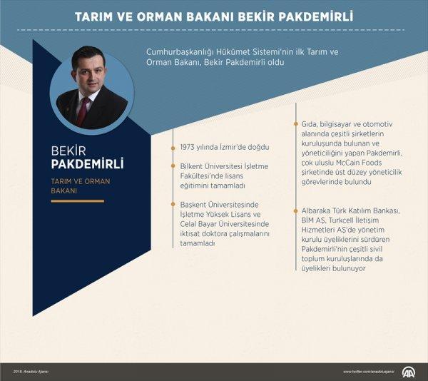 Tarım ve Orman Bakanı Pakdemirli'den ilk açıklama