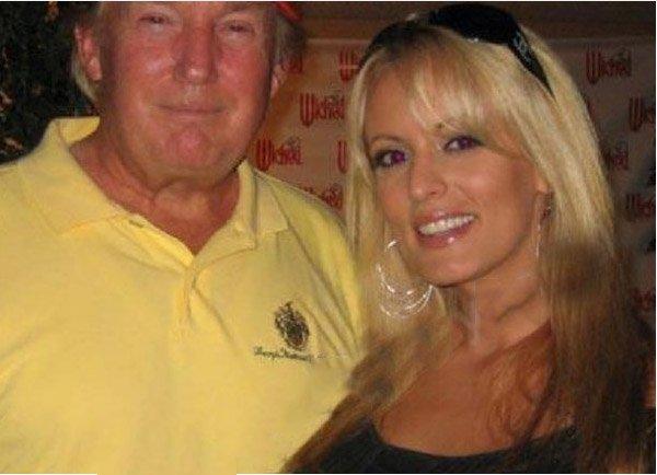 Trump'la ilişkiye giren porno yıldızı gözaltına alındı