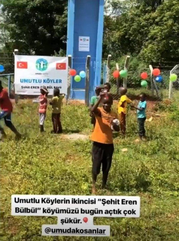 Gamze Özçelik Afrika'da Umut Köyleri kuruyor