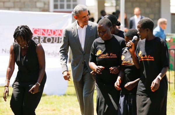 Obama Kenya'da