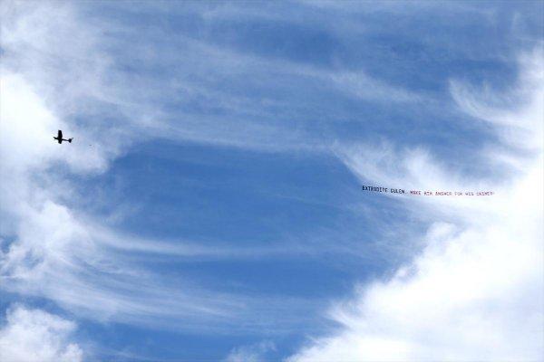 ABD'de Gülen'i iadesi için uçak gezdirildi