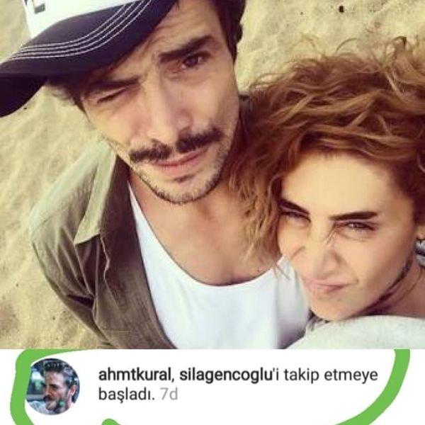 Ahmet Kural Sıla'yı takip etmeye başladı