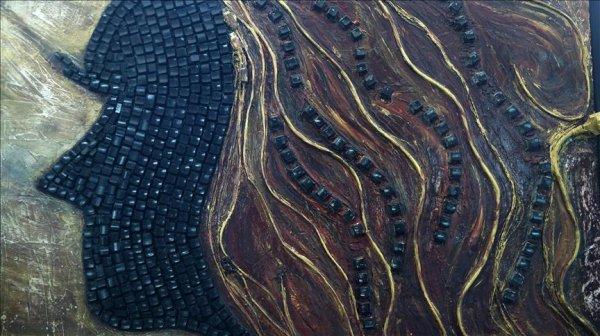 Eski bilgisayar parçaları sanat eseri tablolara dönüştü