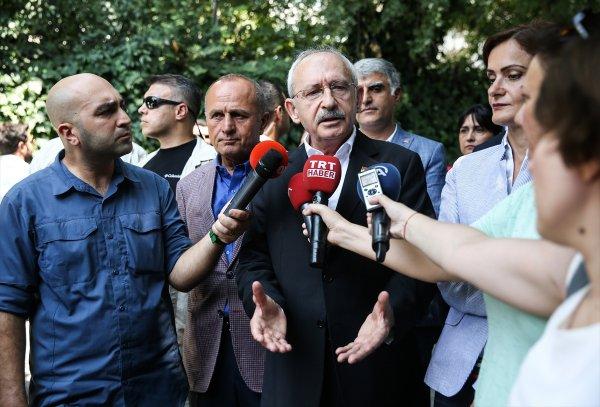 Kılıçdaroğlu kurultay sorularına sinirlendi