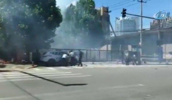 ABD'nin Pekin büyükelçiliği yakınlarında patlama