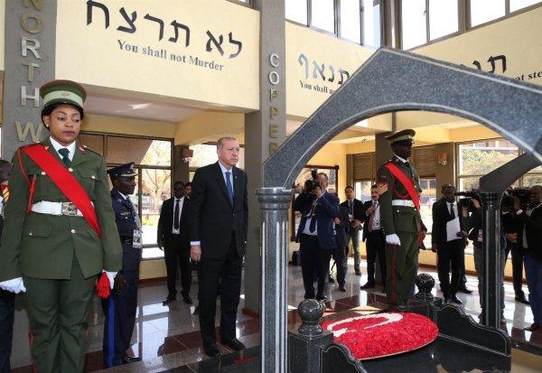 Başkan Erdoğan Zambiya'da