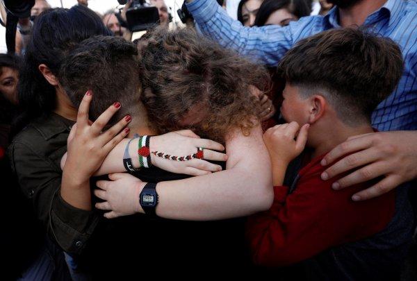 Filistin direnişinin sembolü Tamimi serbest bırakıldı