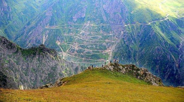 Adrenalin tutkunlarının yeni rotası Derebaşı Virajları