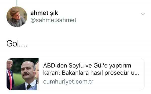 HDPKK'nın vekili Ahmet Şık ABD yalakalığı yaparken görüldü