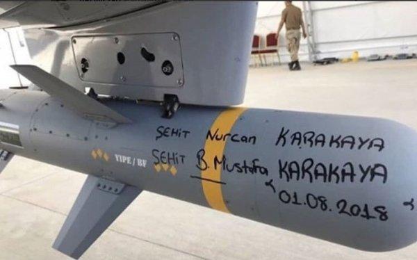 Şehit bebek ve annesinin adıyla teröristler bombalanacak