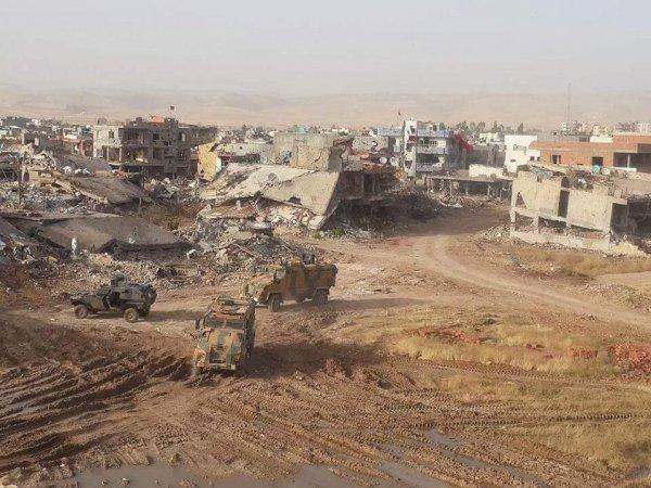 Nusaybin'de terör mağdurları için asfalt çalışması