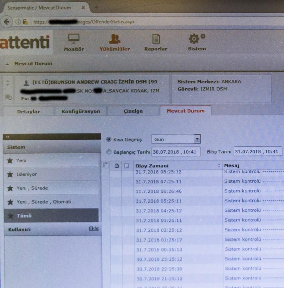 Elektronik kelepçeyle sıkı denetim