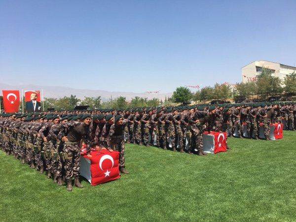 812 özel harekat polisi mezun oldu