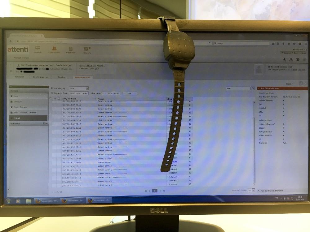 Elektronik kelepçeyle sıkı denetim