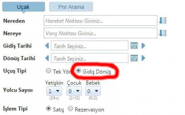 Gidiş dönüş uçak biletinde iptal riskleri
