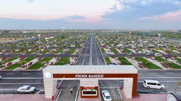 Konya Karatay'da açılan Karaaslan Piknik Bahçesi