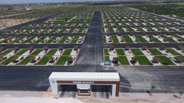 Konya Karatay'da açılan Karaaslan Piknik Bahçesi