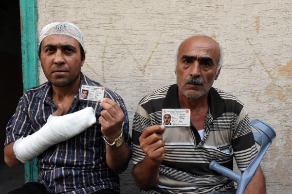 Otobüste engelli vatandaşla şoför kavga etti