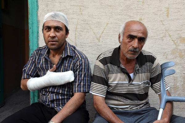 Otobüste engelli vatandaşla şoför kavga etti