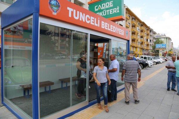 Tunceli'ye klimalı duraklar