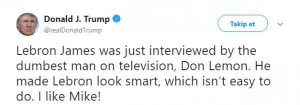 Melania LeBron'dan taraf oldu